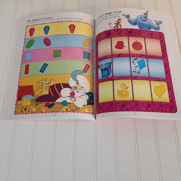 Disney Princess Reusable Sticker Activity Book Treasury - 6 books in 1 by Phidal - Picture 12 of 16